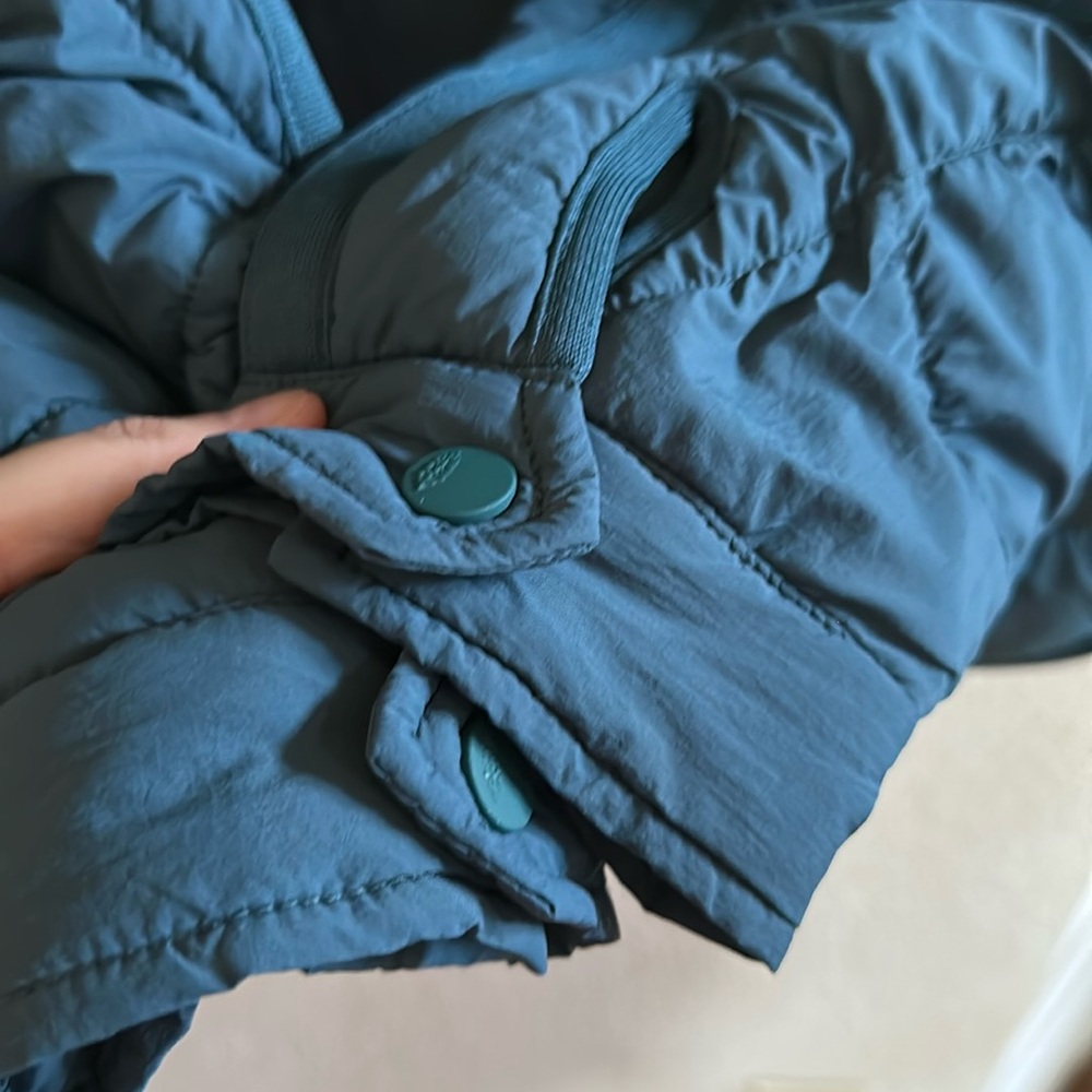 Free People Teal Pippa Packable Puffer Jacket - Picture 7 of 14